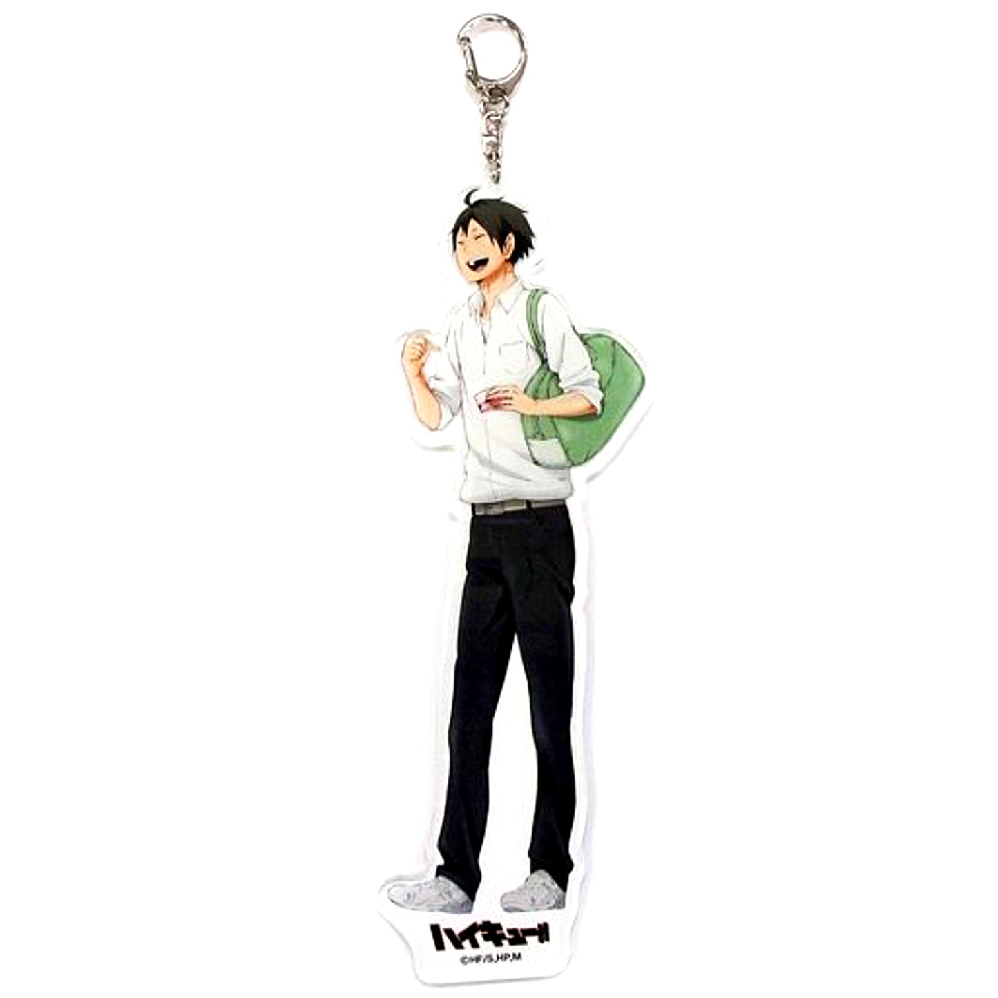 Tadashi Yamaguchi Drawn Haikyu!! 1/10 Trading Acrylic Keychain Animate Cafe Limited [USED]