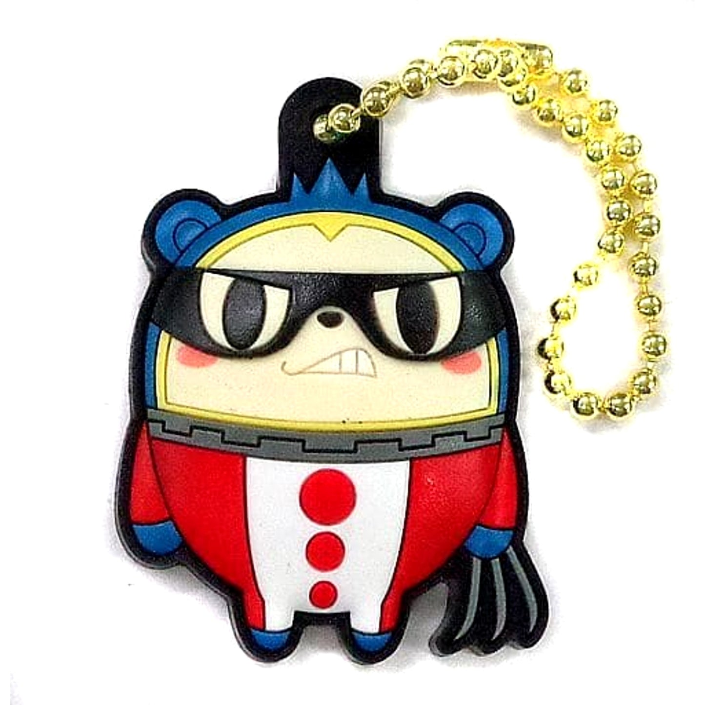 Persona 4: Arena Mask de Kuma D4 Rubber Keychain Collection Vol.1 / Vol.2 Volks Limited Box Purchase Privilege Keychains [USED]