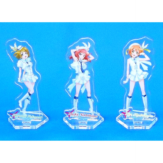 1st Year Set Wonderful Rush Acrylic Stand Set 3 Items Love Live! The School Idol Movie x Lawson Limited [USED]