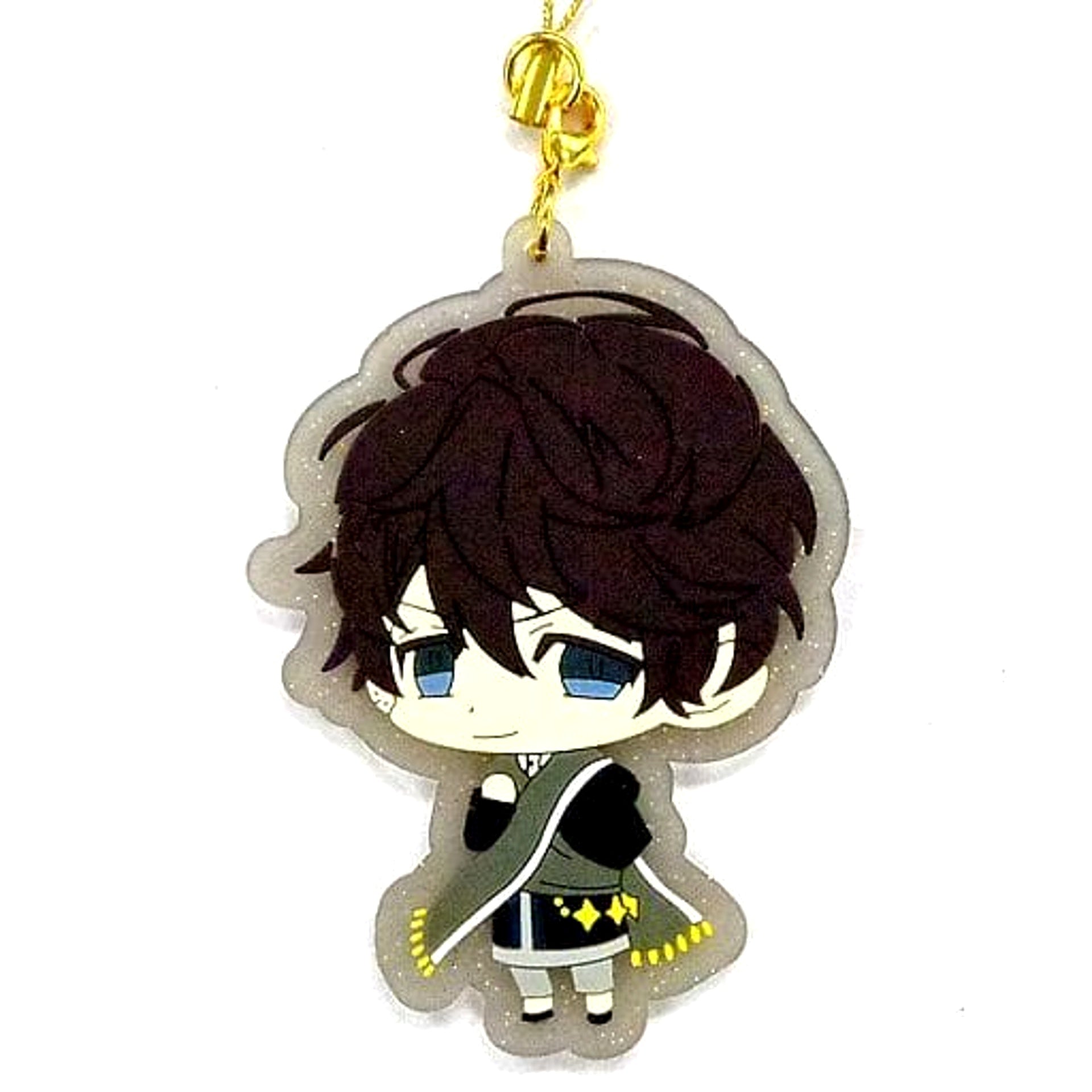 Diabolik Lovers Ruki Mukami Trading Clear Rubber Strap Super Best II Release Commemoration Diabolik Lovers Limited Shop in Atre Akihabara Exclusive Keychains [USED]