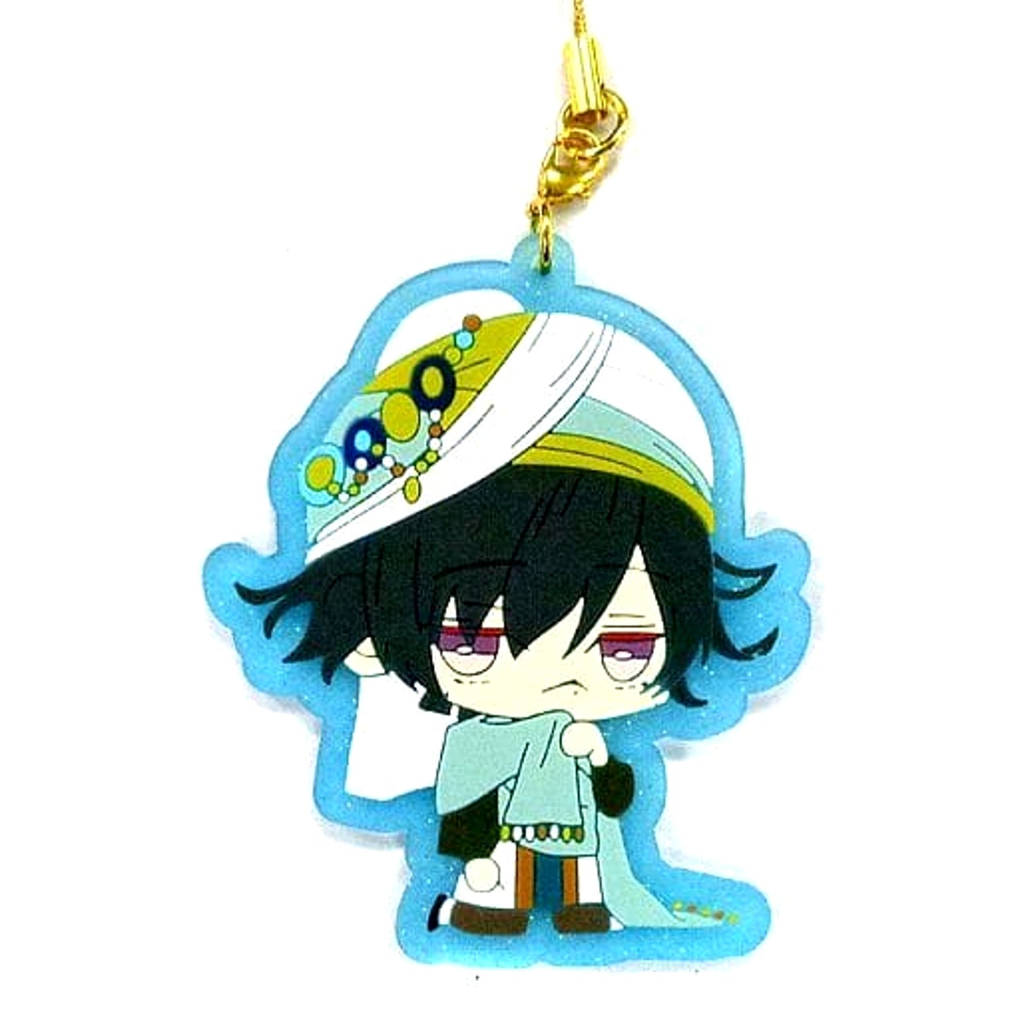 Diabolik Lovers Azusa Mukami Trading Clear Rubber Strap Super Best II Release Commemoration Diabolik Lovers Limited Shop in Atre Akihabara Exclusive Keychains [USED]
