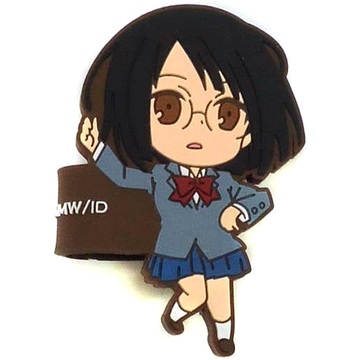 Durarara!!x2 Anri Sonohara Hagupita Rubber Bag Charm Collection Charm [USED]