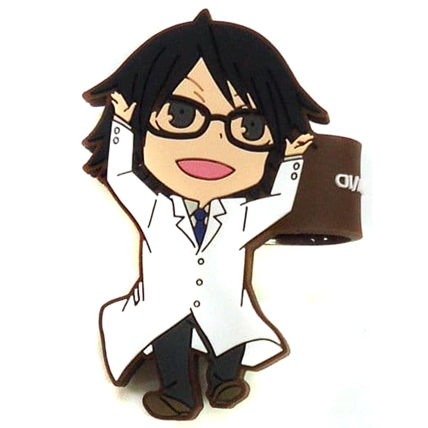 Durarara!!x2 Shinra Kishitani Hagupita Rubber Bag Charm Collection Charm [USED]