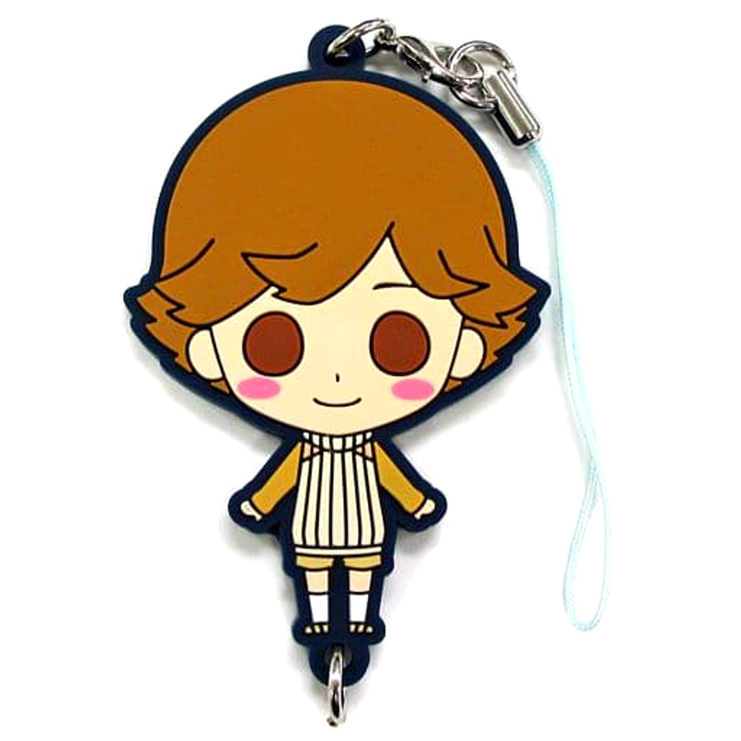Persona 3 The Movie Ken Amada 7 Commu Rubber Rubber Strap Collection Side M Theater Limited Keychains [USED]