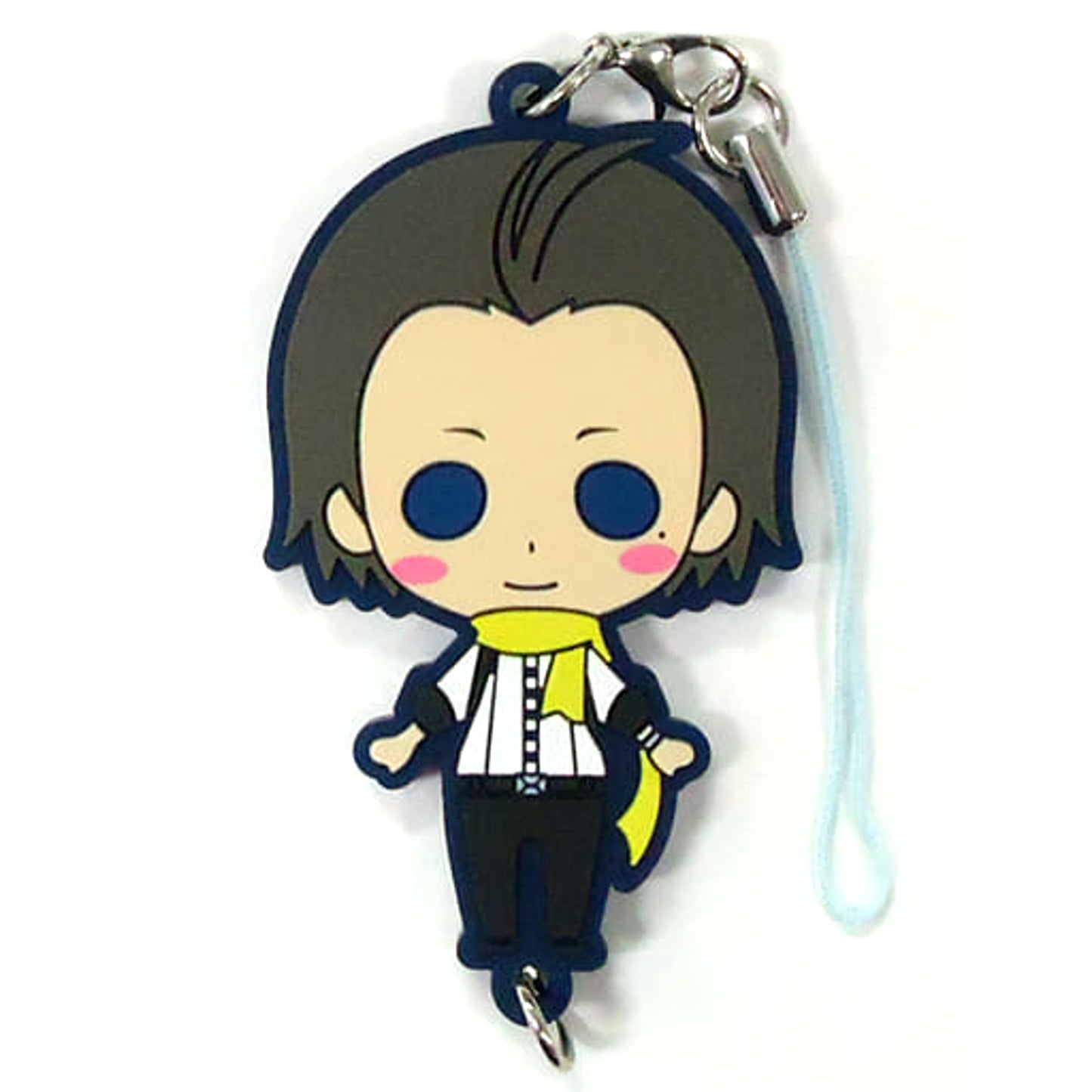Persona 3 The Movie Ryoji Mochizuki 9 Commu Rubber Rubber Strap Collection Side M Theater Limited Keychains [USED]