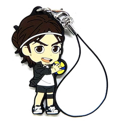 Asahi Azumane Haikyu!! Let's Go Tokyo!! Ichiban Kuji H Prize Kyun Chara Illustrations Karasuno Rubber Strap [USED]