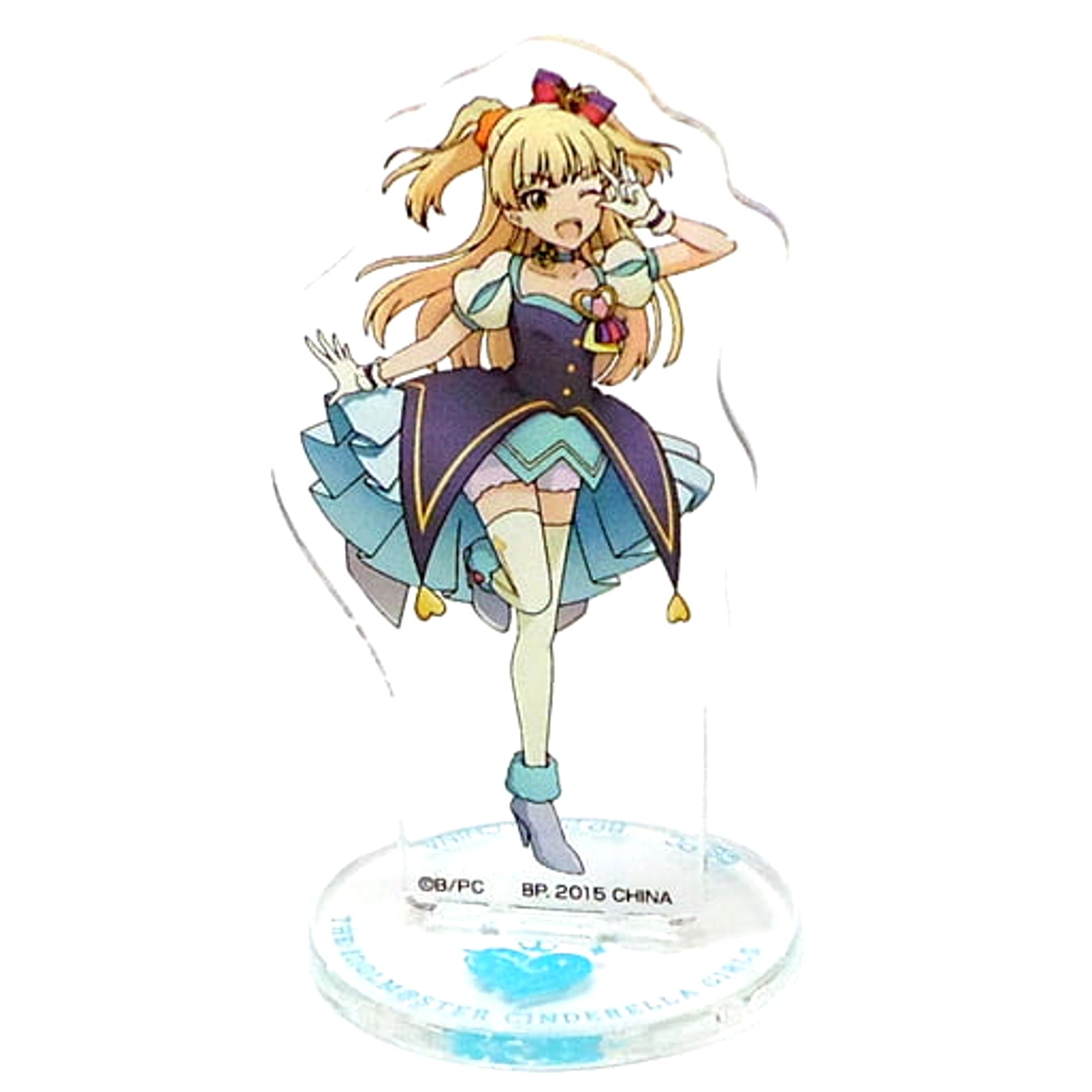 THE IDOLM@STER Cinderella Girls Rika Jougasaki Ichiban Kuji 346 Pro Idol Festival!! Acrylic Stand Prize H Acrylic Stands [USED]
