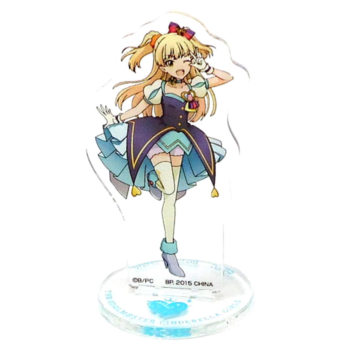 THE IDOLM@STER Cinderella Girls Rika Jougasaki Ichiban Kuji 346 Pro Idol Festival!! Acrylic Stand Prize H Acrylic Stands [USED]