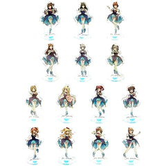 Set of 14 H Prize Acrylic Stand Ichiban Kuji THE IDOLMASTER CINDERELLA GIRLS 346 Pro Idol Fes [USED]