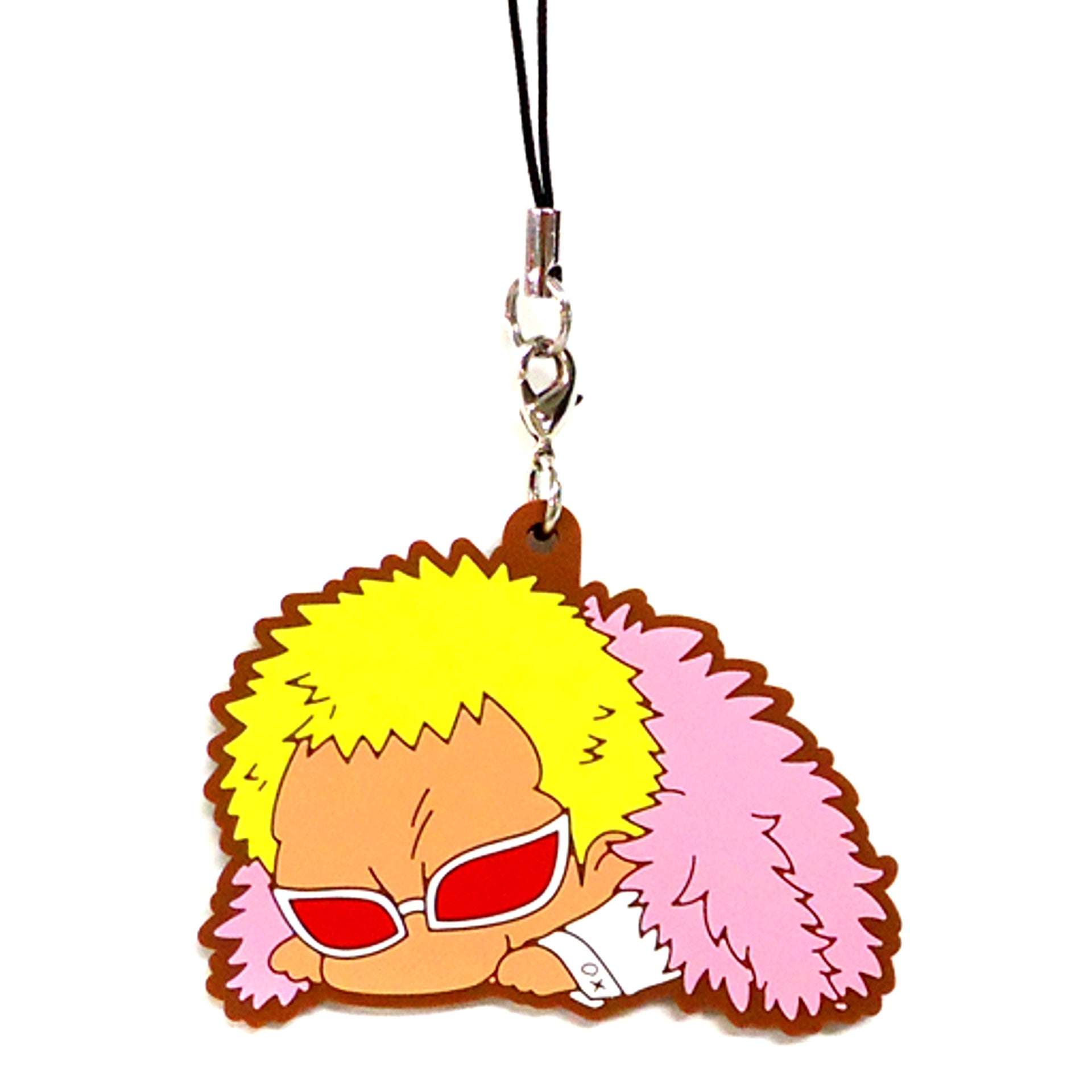 Donquixote Doflamingo One Piece Darun Rubber Strap Collection Dressrosa Arc [USED]