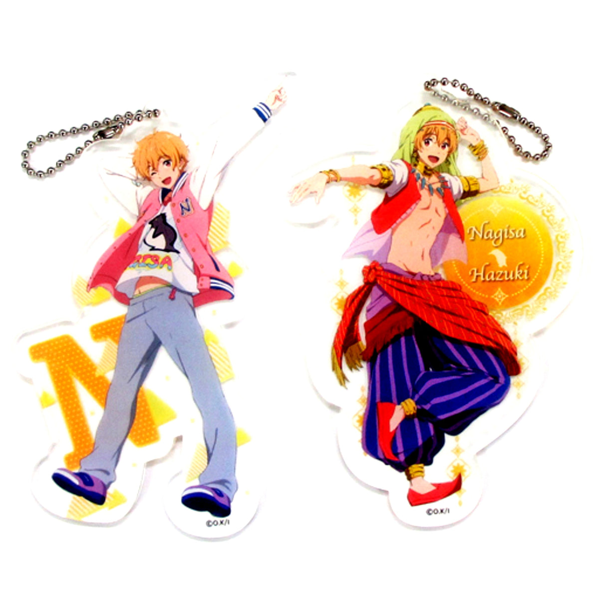 Nagisa Hazuki Free! Acrylic Charm Set of 2 Kyoani Shop Limited [USED]