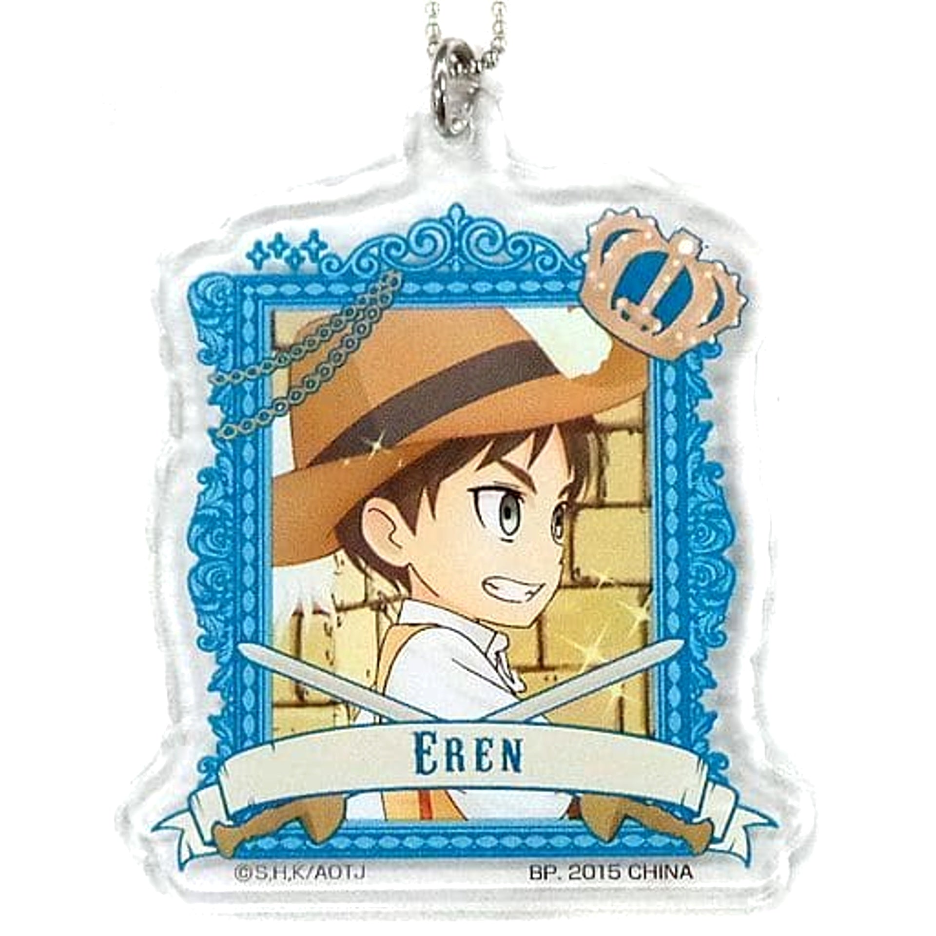 Attack on Titan: Junior High Ellen Musketeer Story Ichiban Kuji Bunkasai no Maki Acrylic Plate Keychain Prize F [USED]