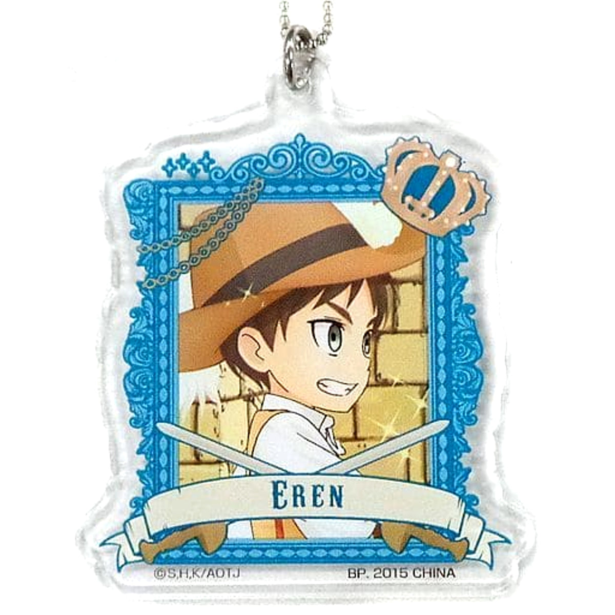 Attack on Titan: Junior High Ellen Musketeer Story Ichiban Kuji Bunkasai no Maki Acrylic Plate Keychain Prize F [USED]