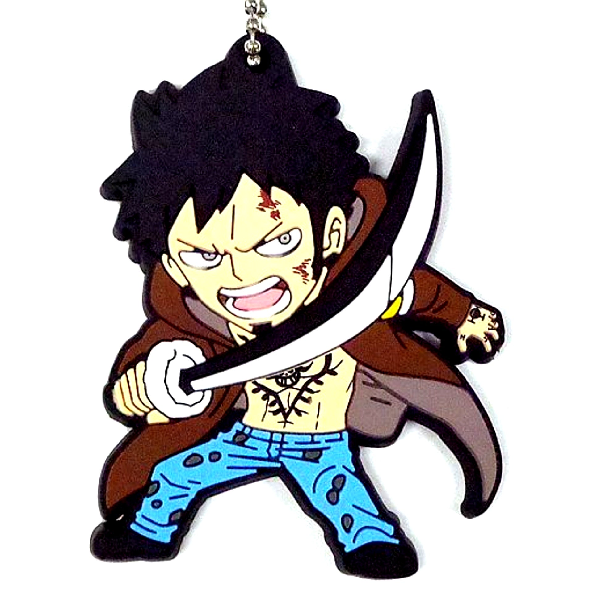 Trafalgar Law One Piece Men of Justice Rubber Mascot [USED]
