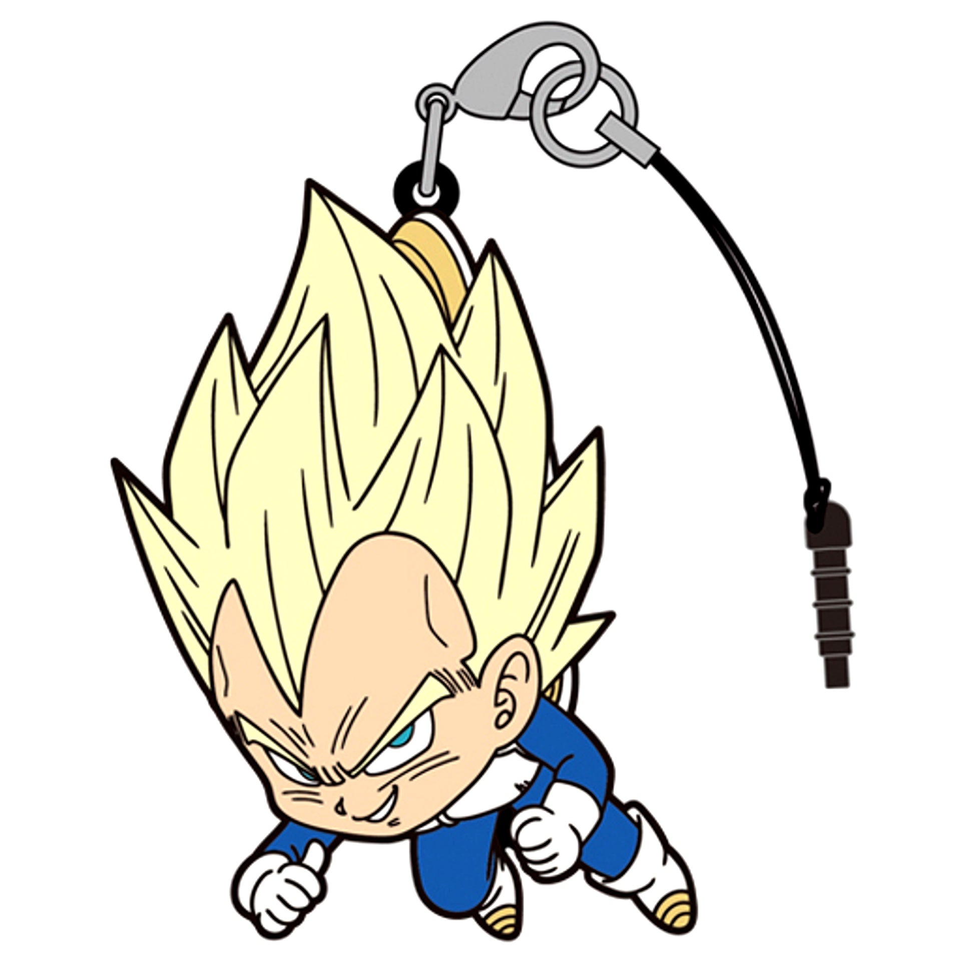 Super Saiyan Ver Vegeta Dragon Ball Super Tsumamare Strap [USED]