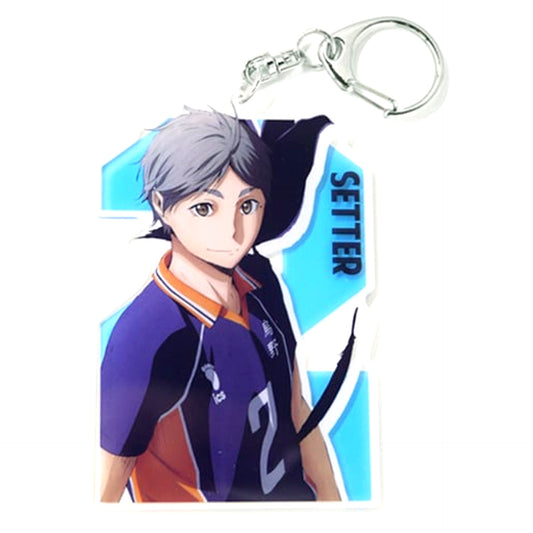 Koshi Sugawara Haikyu!! Second Season Acrylic Keychain [USED]
