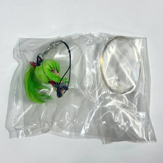 Code Geass C.C. Ichiban Kuji Premium CODE BLACK 1st Live Encore! Kyun Character Accent Prize H Keychains [USED]