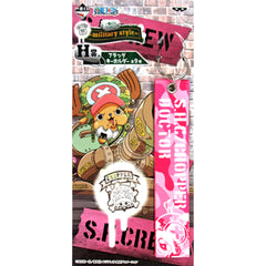 One Piece Chopper Pink Ichiban Kuji Military Style Flag Keychain Prize H Keychains [USED]