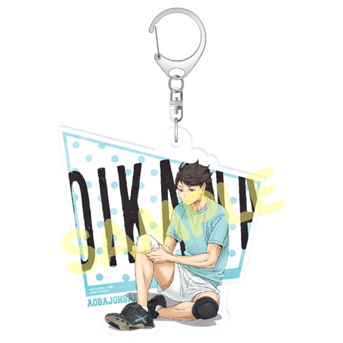 Haikyu!! Toru Oikawa Stand-By Acrylic Big Keychain Keychains [USED]