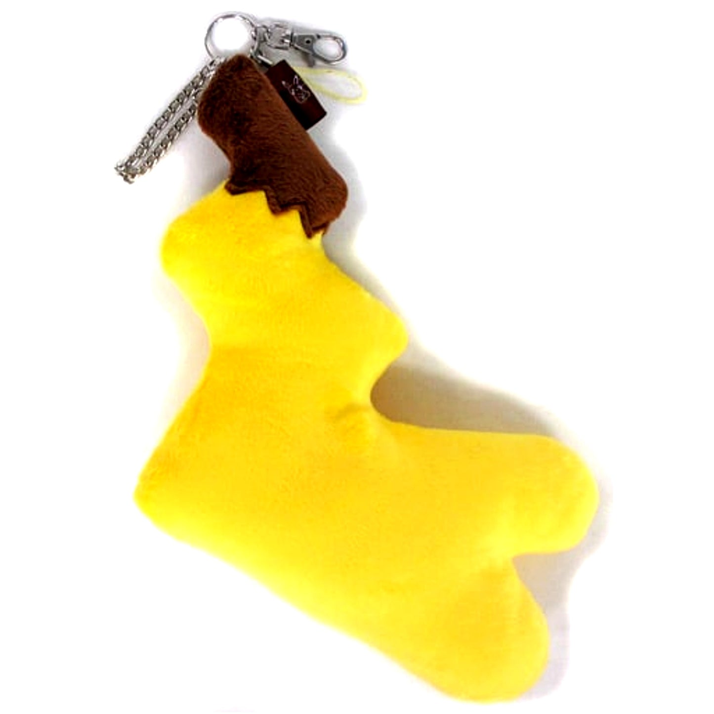 Pikachu Female Ver. Pokemon Pika Tail Big Keychain Pokemon Center Limited [USED]