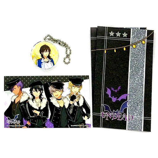 Rei Sakuma & UNDEAD Torupaca! Ensemble Stars! Pochibukuro Kuji Collect Charm with Sticker + Envelope Prize A [USED]