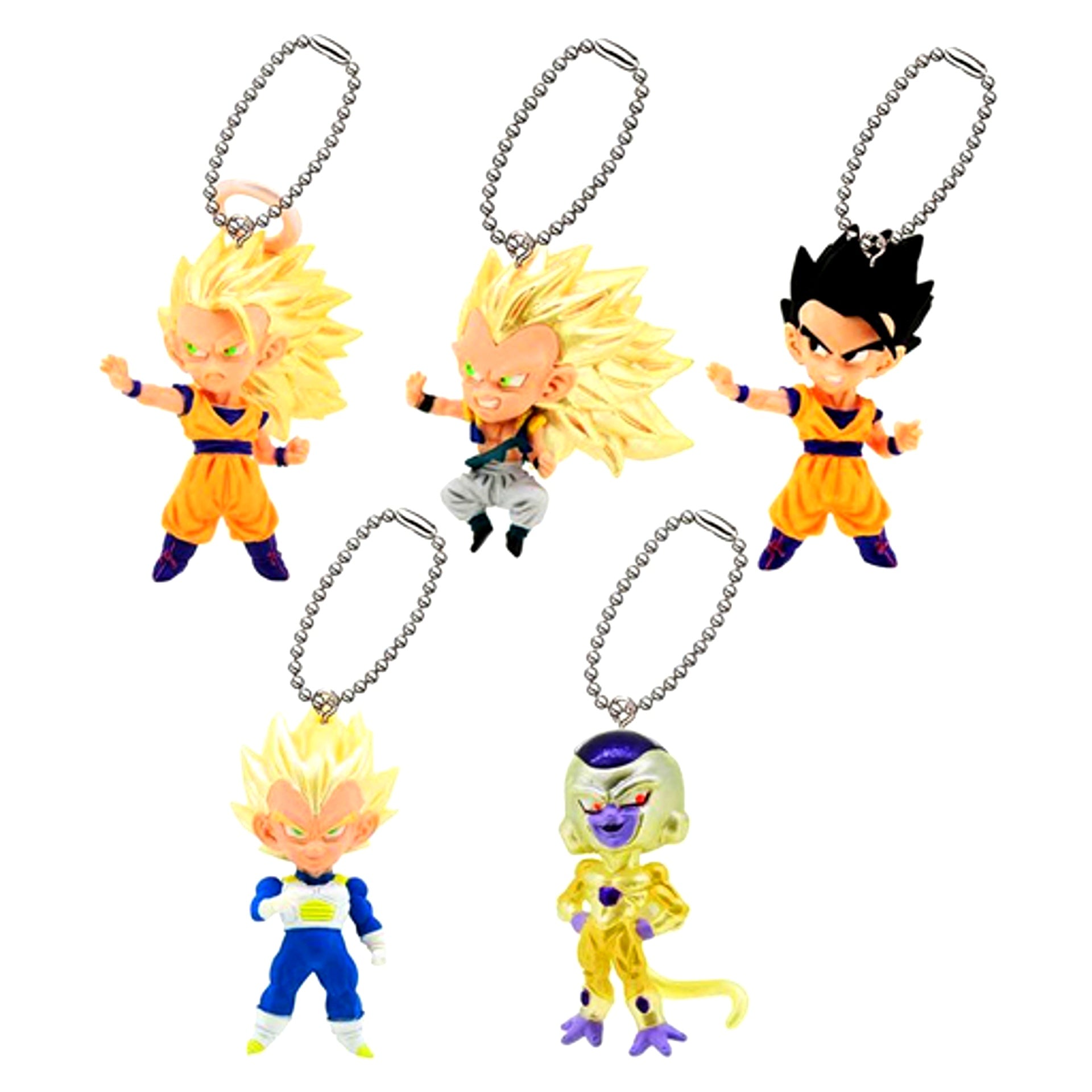 Set of 5 Dragon Ball Super Ultimate Deformed Mascot The Best 12 [USED]