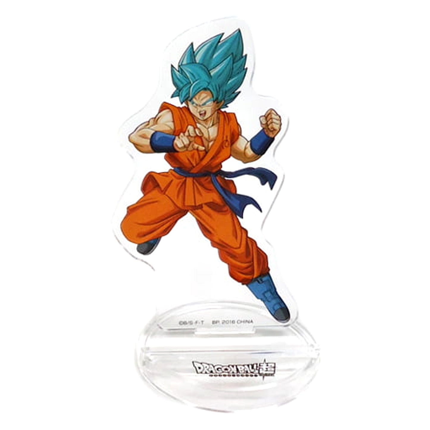 Dragon Ball Ichiban Kuji Super Rival Legend Goku Fierce Battle Acrylic Stand Prize G Acrylic Stands [USED]