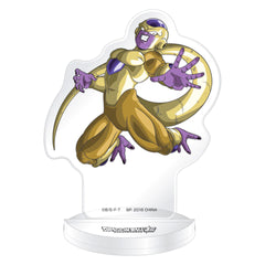 Dragon Ball Ichiban Kuji Super Rival Legend Golden Frieza Fierce Battle Acrylic Stand Prize G Acrylic Stands [USED]
