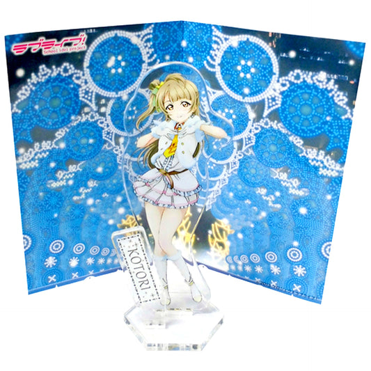 Kotori Minami Snow halation Ver. Acrylic Stand Panel Love Live! x SEGA Winter Campaign Item [USED]