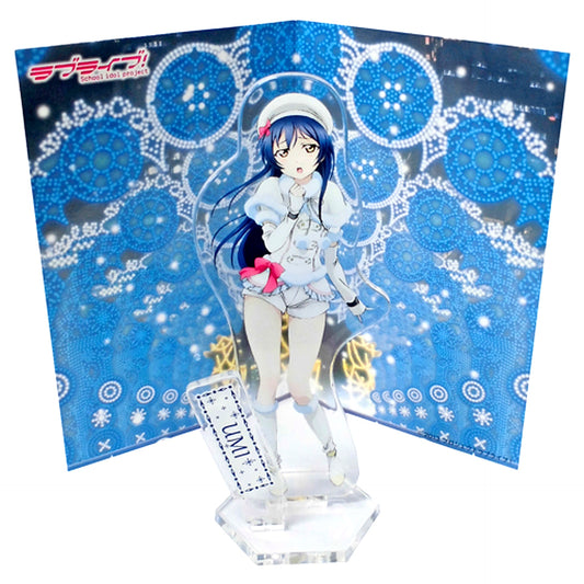 Umi Sonoda Snow halation Ver. Acrylic Stand Panel Love Live! x Sega Winter Campaign [USED]