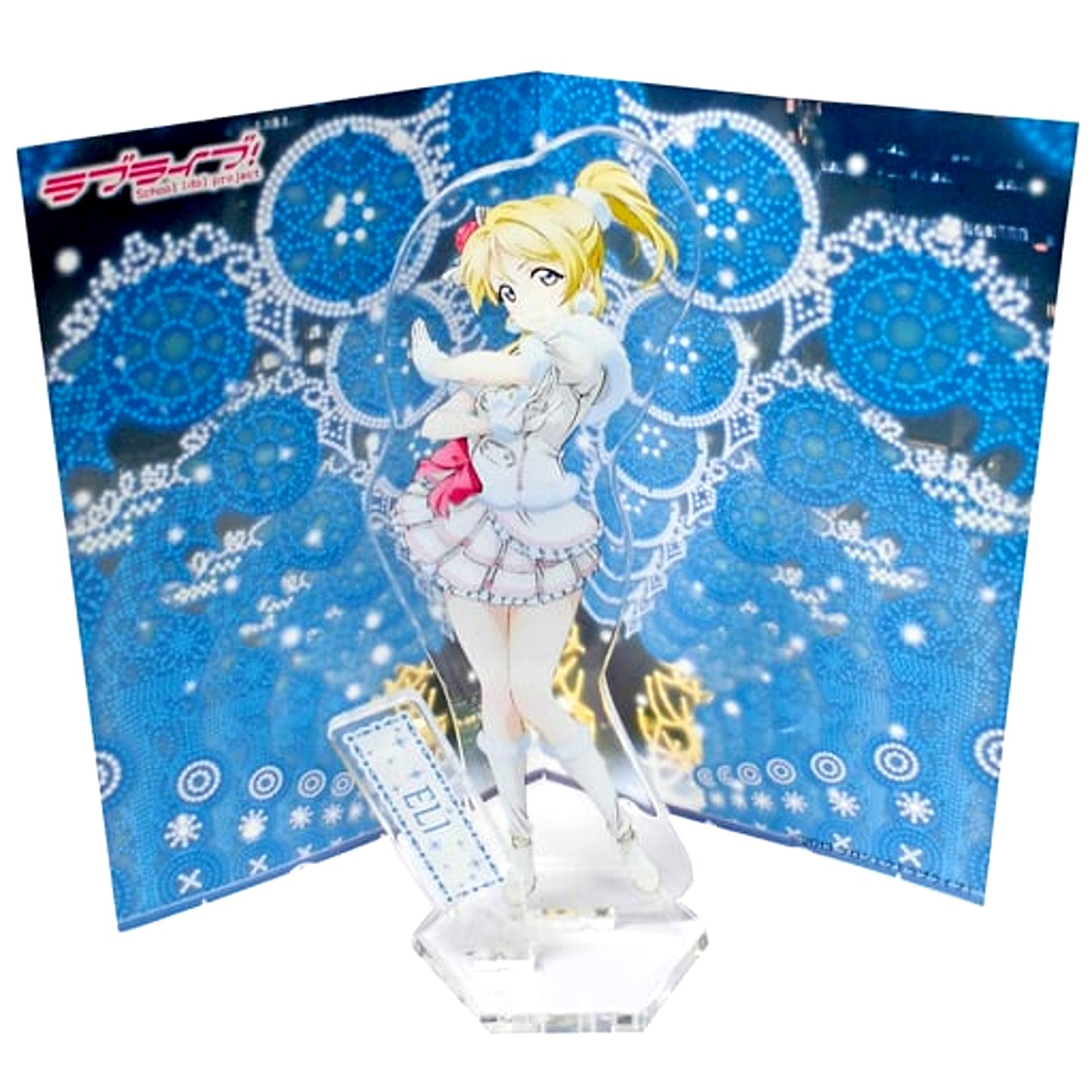Eli Ayase Snow halation Ver. Acrylic Stand Panel Love Live! x SEGA Winter Campaign Item [USED]