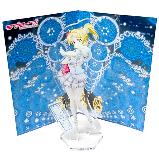 Eli Ayase Snow halation Ver. Acrylic Stand Panel Love Live! x SEGA Winter Campaign Item [USED]