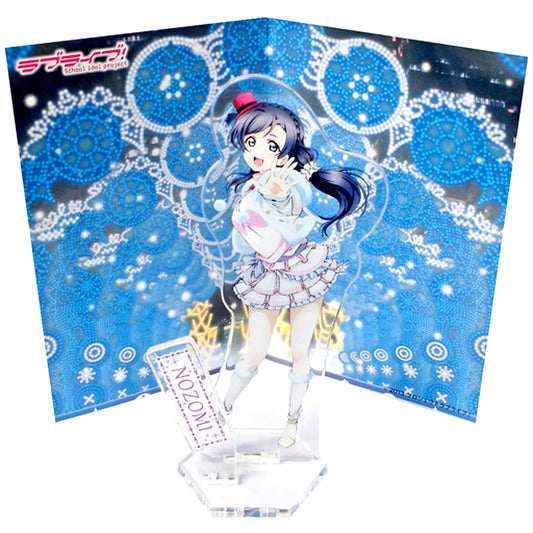 Nozomi Tojo Snow halation Ver. Acrylic Stand Panel Love Live! x Sega Winter Campaign [USED]