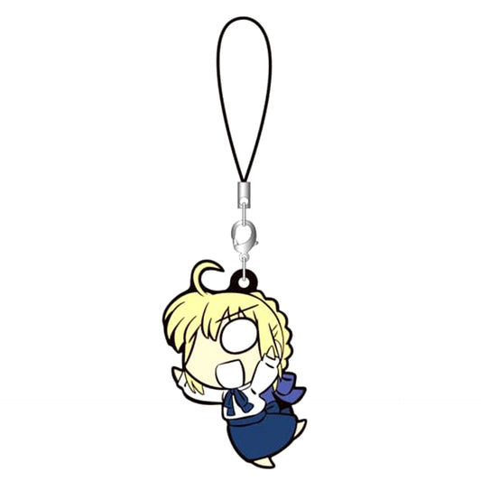 Fate/Grand Order Artoria Saber Gudaguda Rubber Strap Vol.1 [USED]
