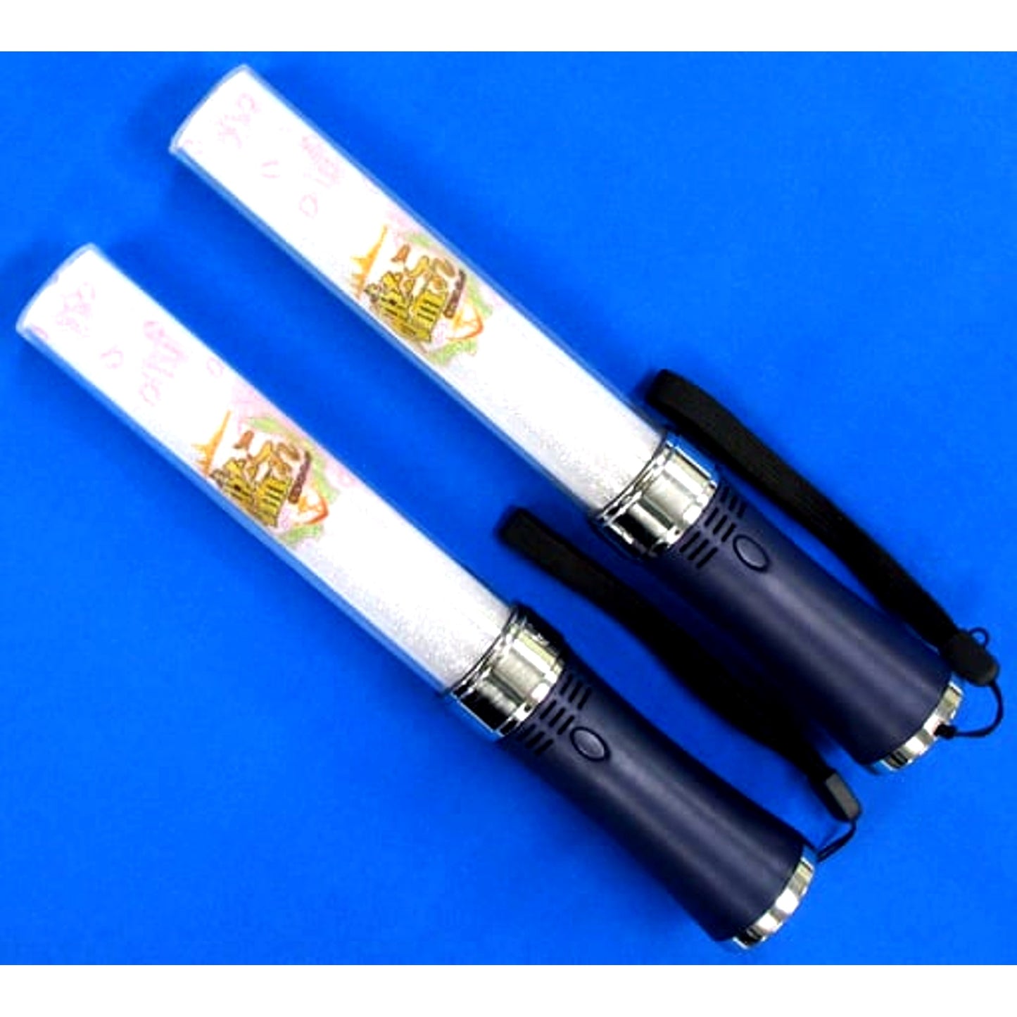 Kantai Collection KanColle 1st Yokohama Fleet Review Rehearsal Searchlight Type Penlight Set Red/Blue [USED]