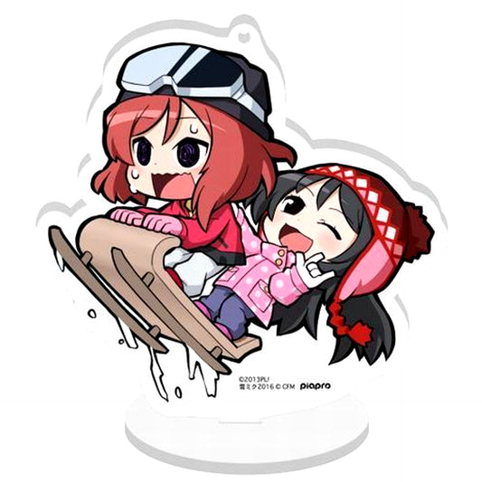 Nico Yazawa and Maki Nishikino Acrylic Stand Love Live! Mus x SNOW MIKU 2016 [USED]