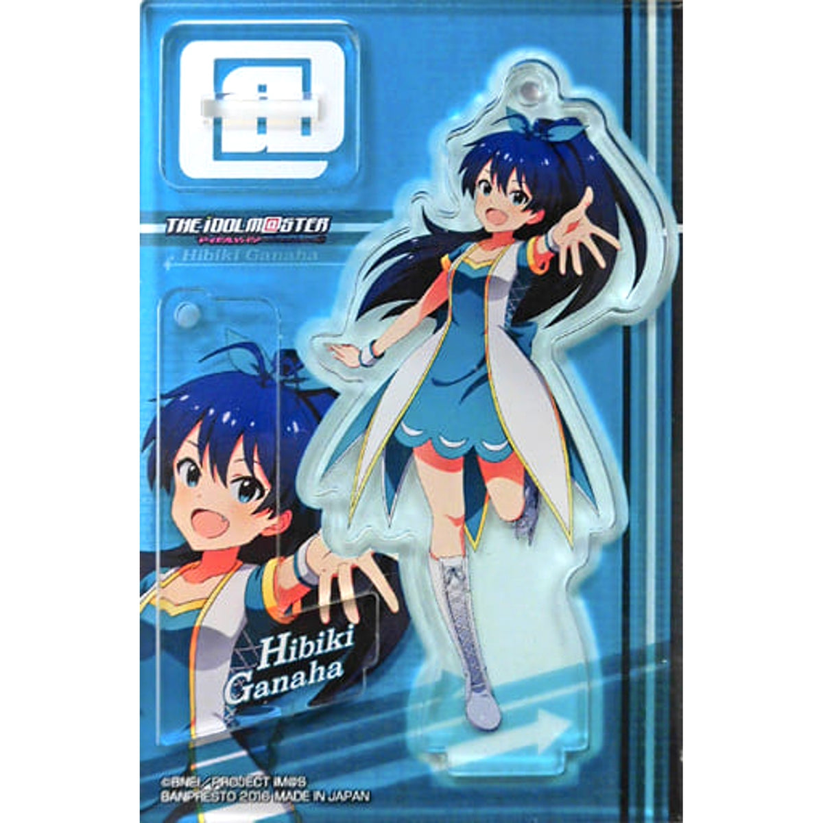 THE IDOLM@STER Hibiki Ganaha Amusement Ichiban Kuji Atsumeiter Acrylic Plate Prize B Acrylic Stands [USED]