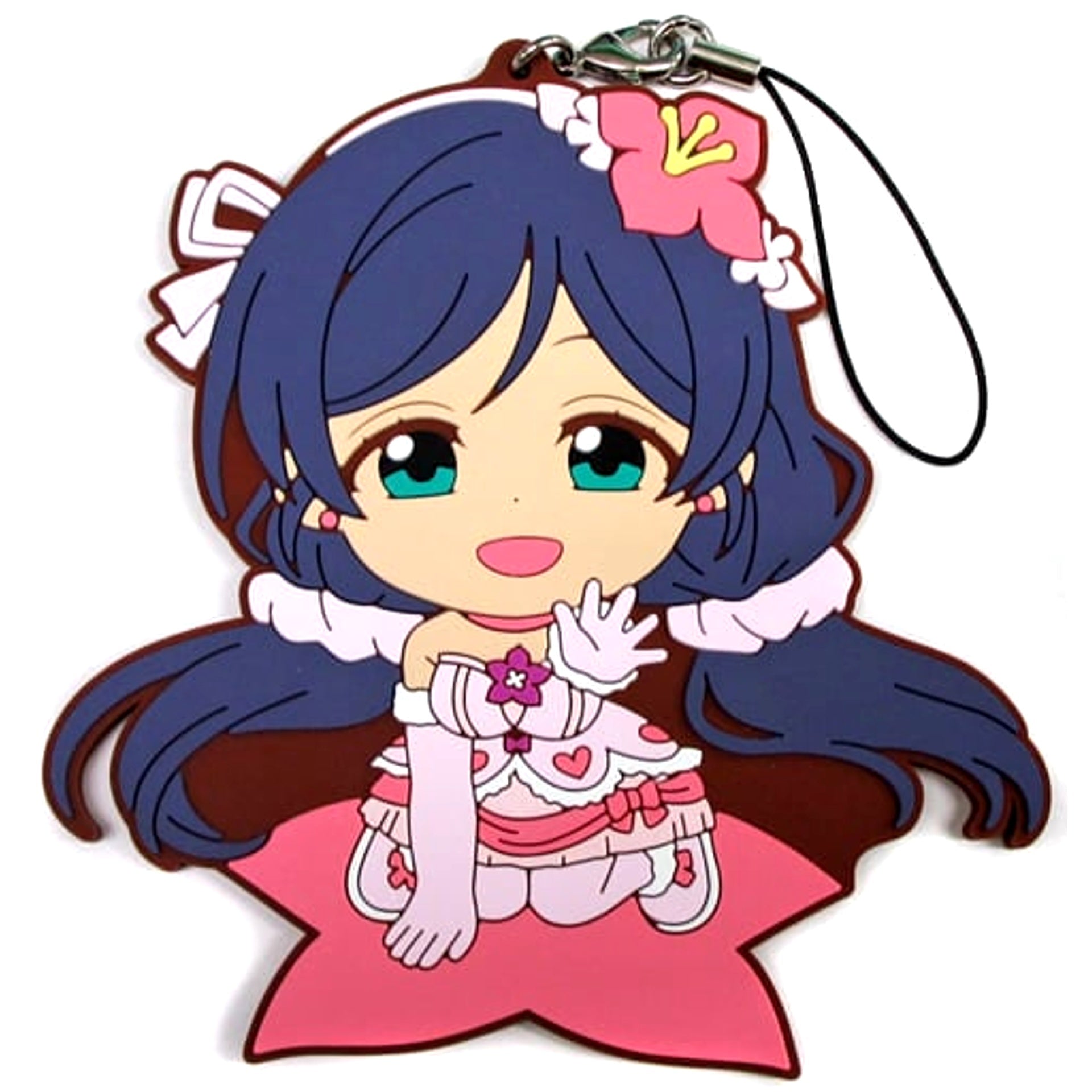 Love Live! The School Idol Movie Nozomi Toujou Ichiban Kuji Premium Big Rubber Strap Kyunchara Illustrations Prize L [USED]