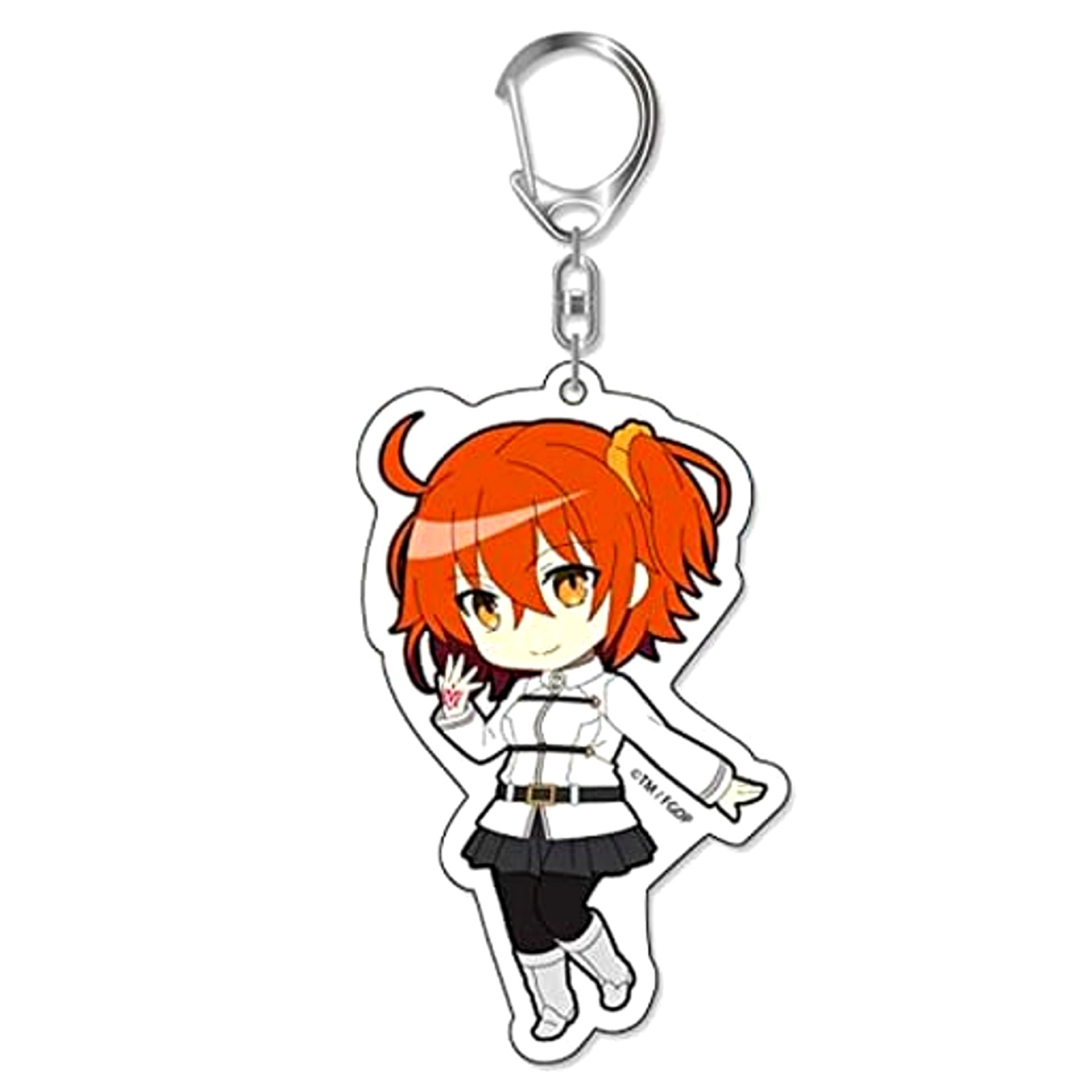 Fate/Grand Order Female Master Chaldea Mystic Code Ver. Pikuriru! Trading Acrylic Keychain [USED]