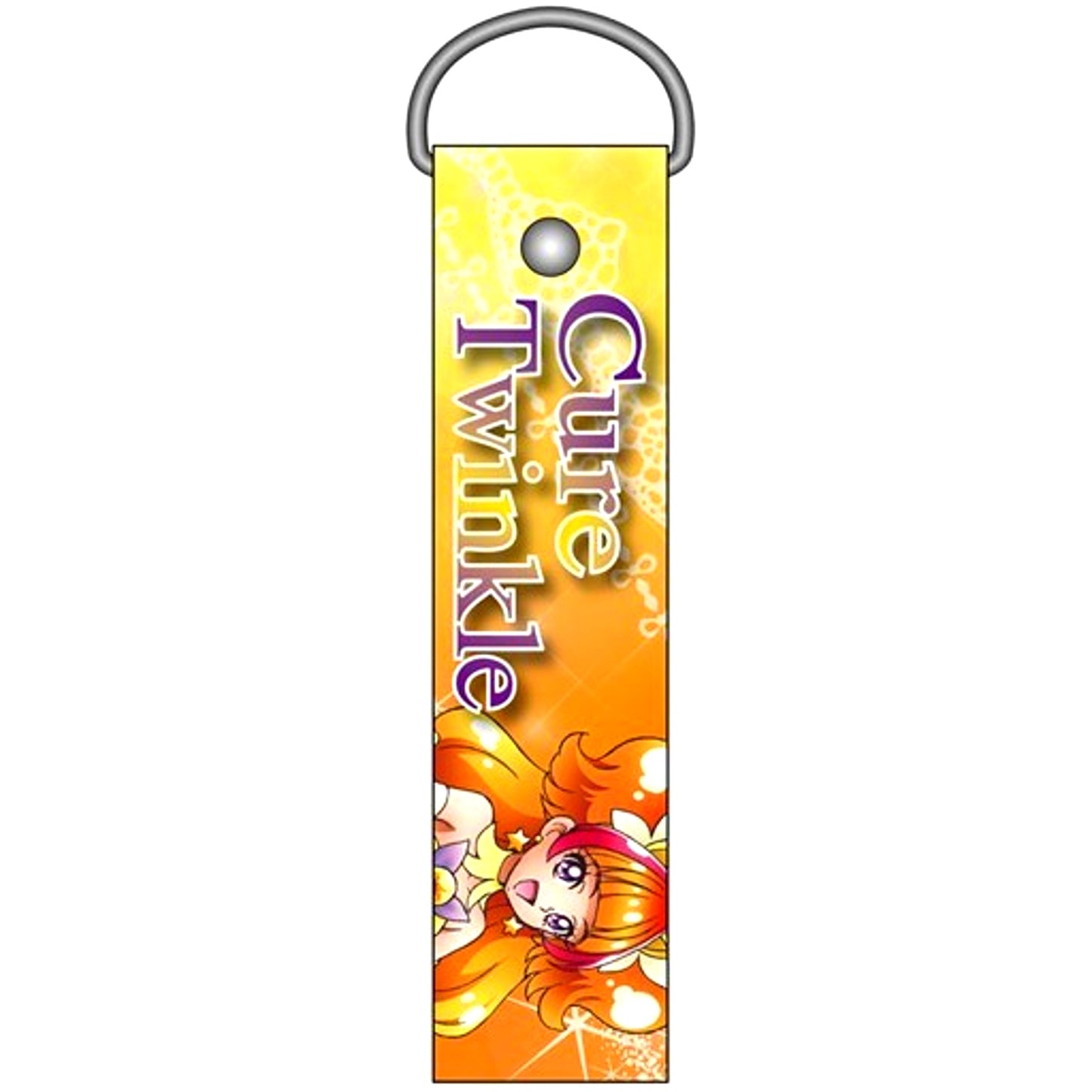 Cure Twinkle Go! Princess Precure Precure All Characters Deka Strap [USED]