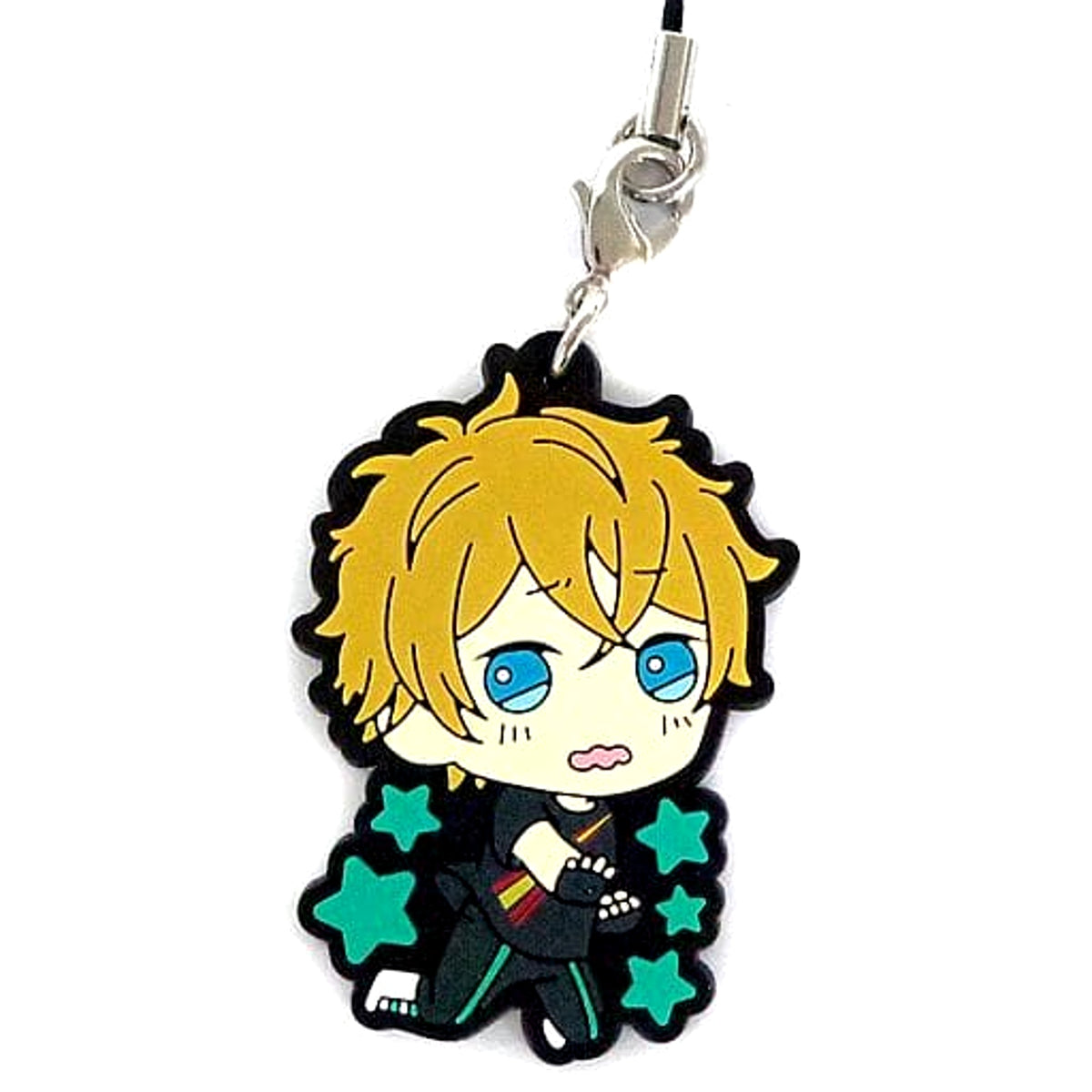 Ensemble Stars! Midori Takamine Ichiban Kuji First Live! Wai Wai! Rubber Strap Prize L Keychains [USED]