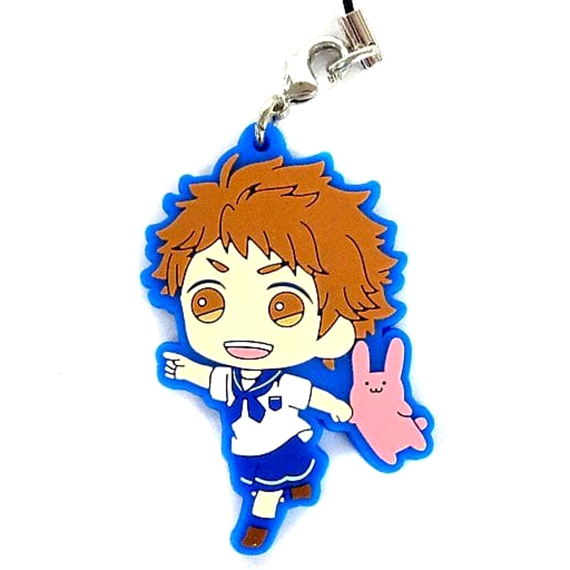 Ensemble Stars! Mitsuru Tenma Ichiban Kuji First Live! Wai Wai! Rubber Strap Prize L Keychains [USED]