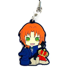 Ensemble Stars! Leo Tsukinaga Ichiban Kuji First Live! Doki Doki! Rubber Strap Prize M Keychains [USED]