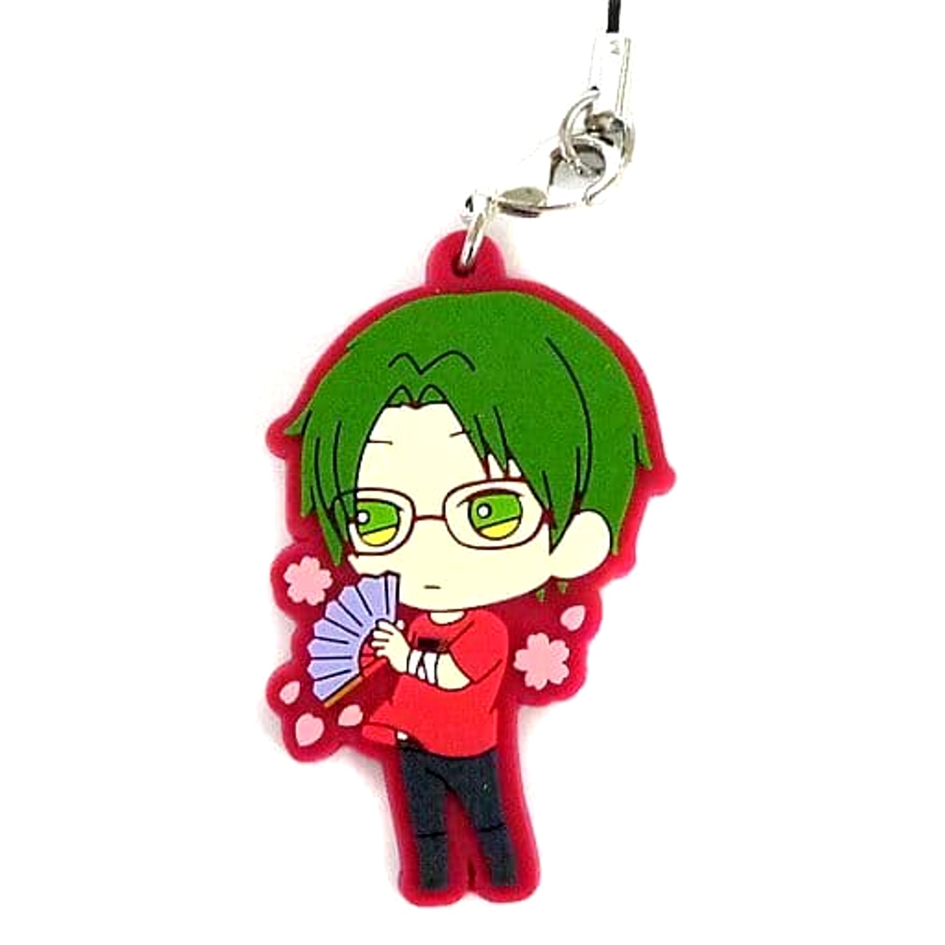 Ensemble Stars! Keito Hasumi Ichiban Kuji First Live! Doki Doki! Rubber Strap Prize M Keychains [USED]