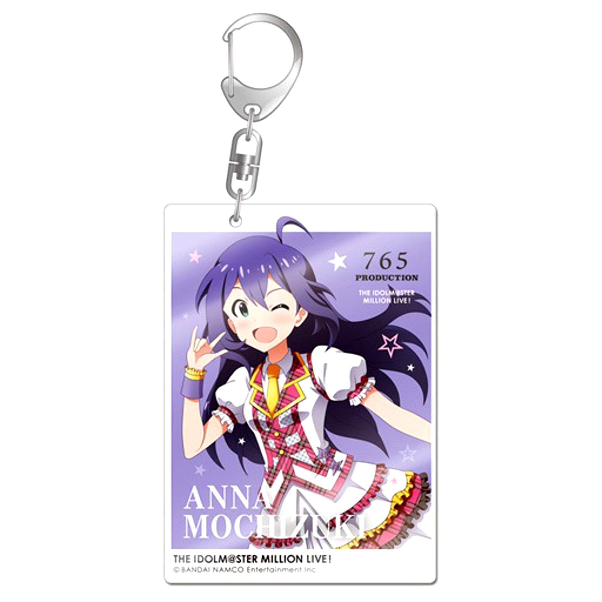 Anna Mochizuki The Idolmaster Million Live! Deka Acrylic Keychain [USED]
