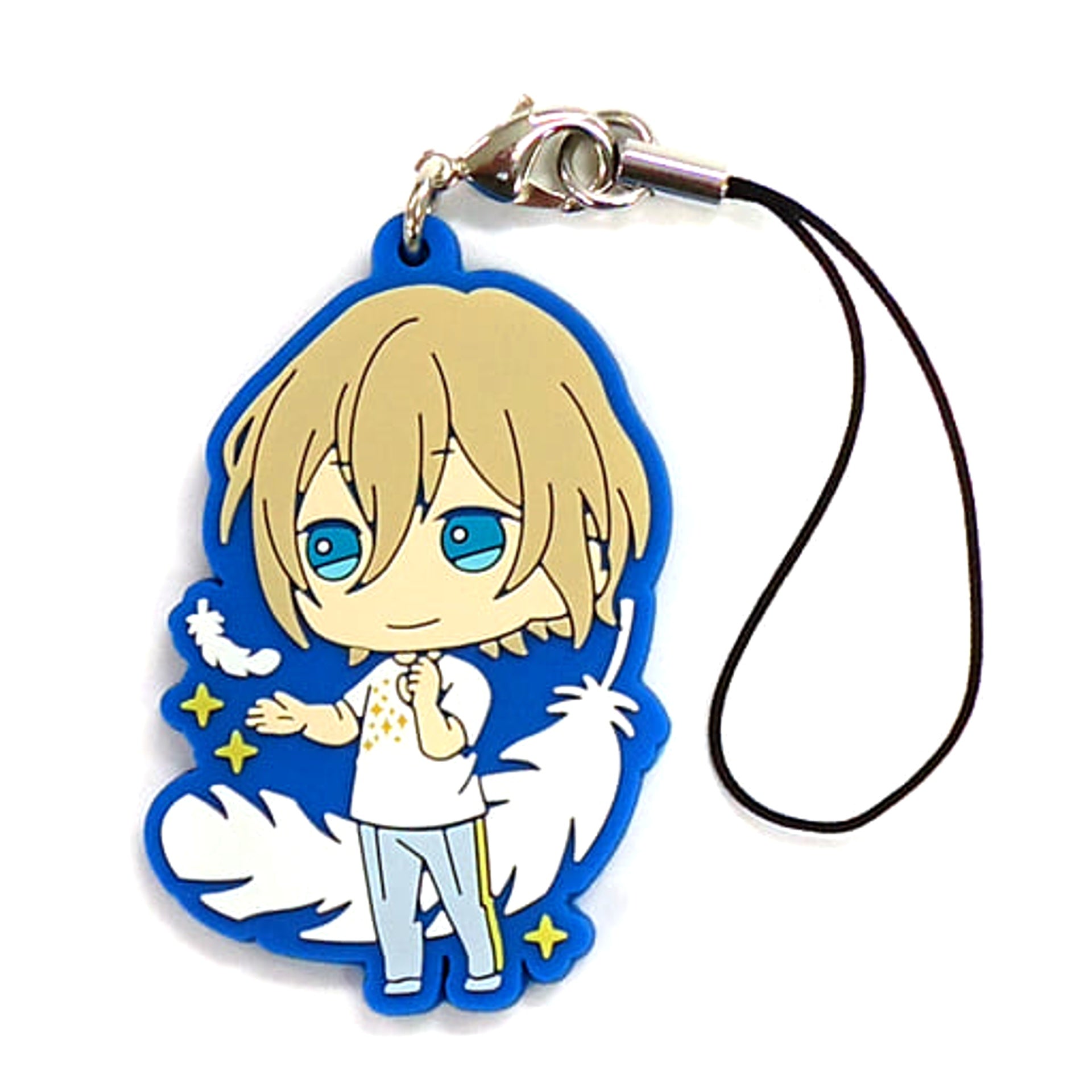 Ensemble Stars! Eichi Tenshouin Ichiban Kuji First Live! Fine Rubber Charm Prize J Keychains [USED]