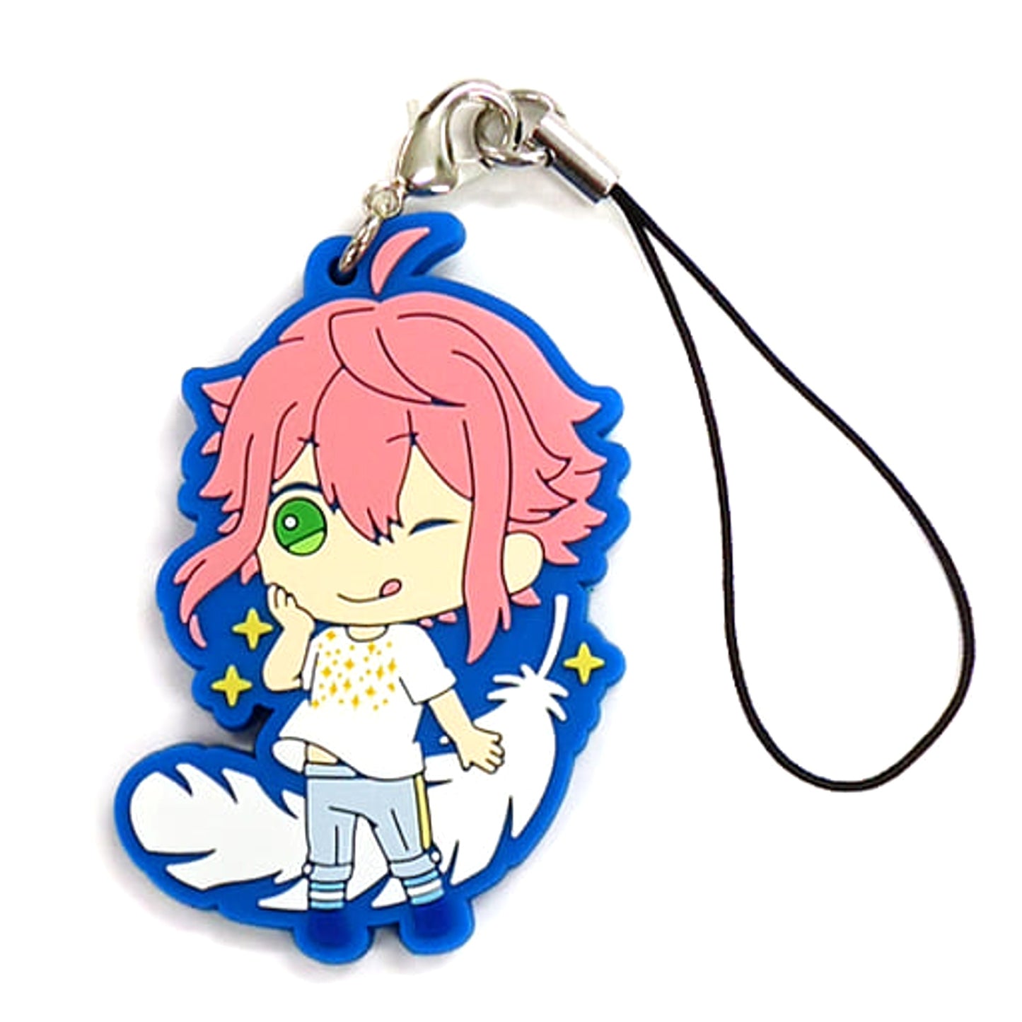 Ensemble Stars! Touri Himemiya Ichiban Kuji First Live! Fine Rubber Charm Prize J Keychains [USED]