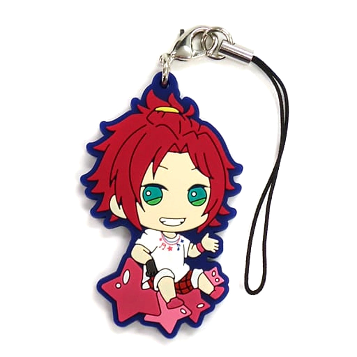 Ensemble Stars! Mao Isara Ichiban Kuji First Live! Trickstar Rubber Charm Prize I Keychains [USED]