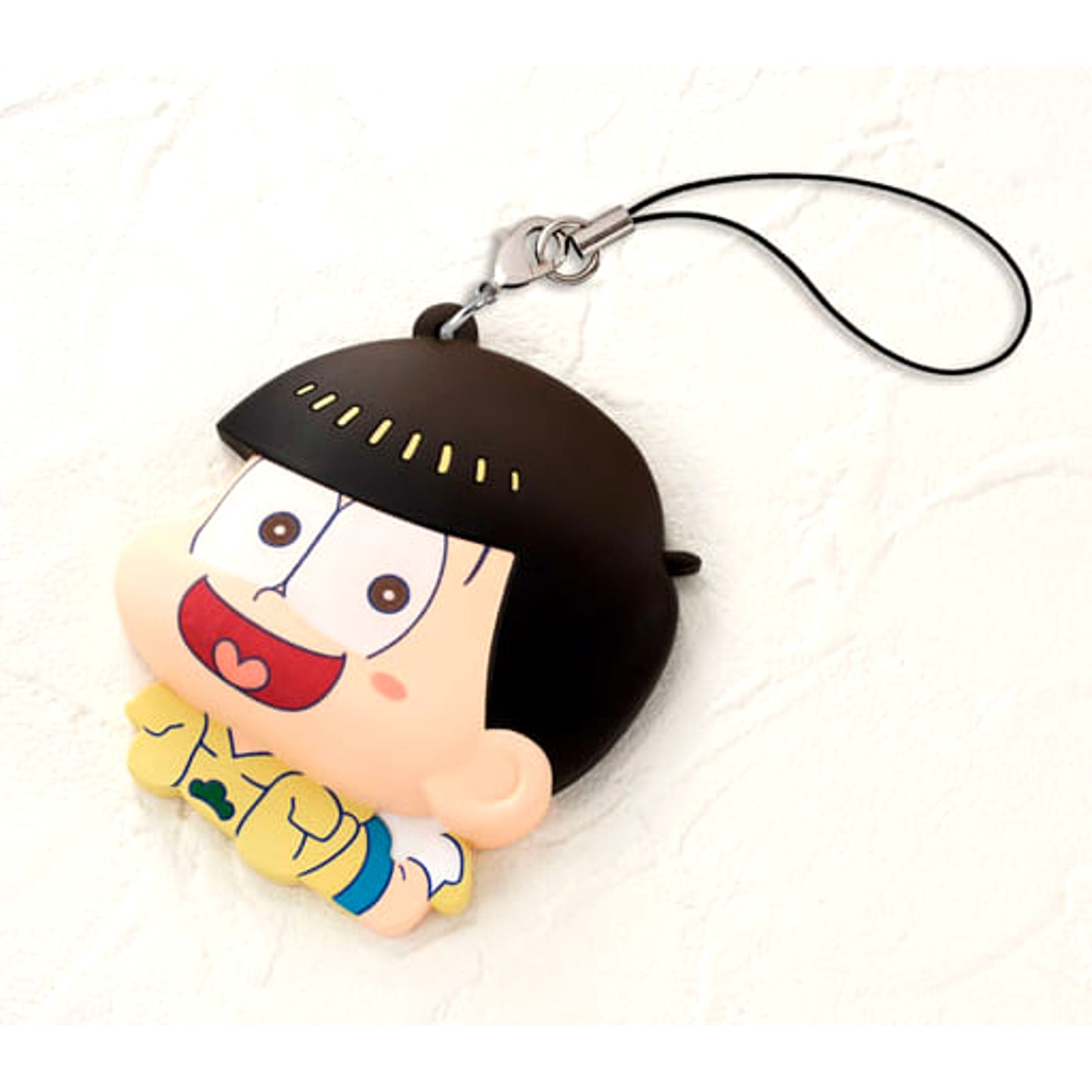 Mr. Osomatsu Jyushimatsu Tamacolle Puni Puni Hoppe Mascot Keychains [USED]