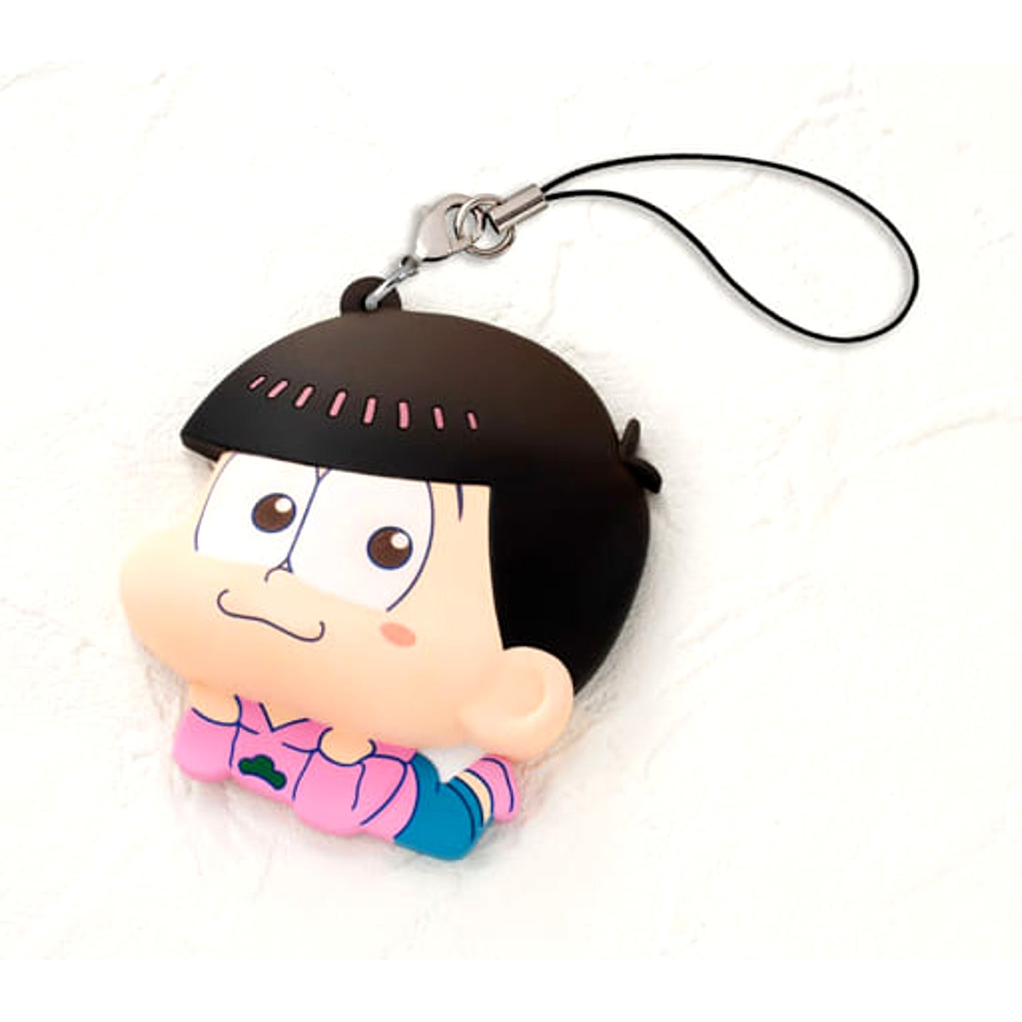 Mr. Osomatsu Todomatsu Tamacolle Puni Puni Hoppe Mascot Keychains [USED]